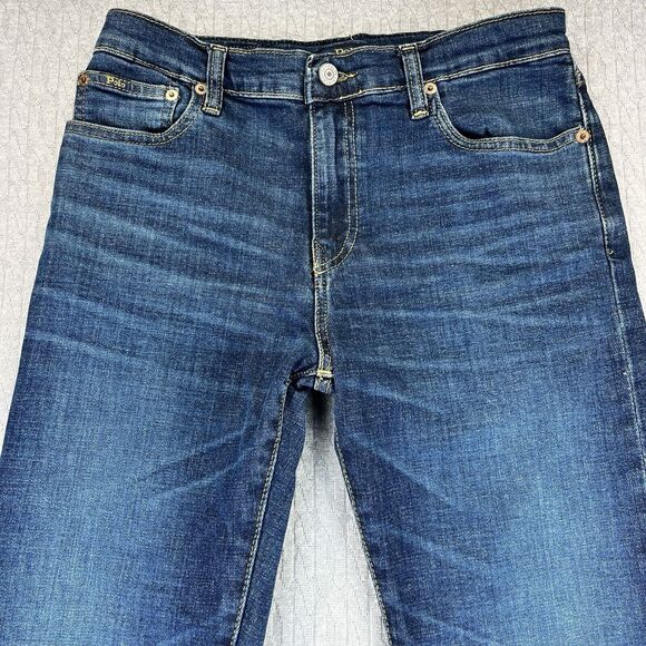 Polo Ralph Lauren‎ The Sullivan Slim Women's pants (18) whiskered straight leg - Picture 10 of 15